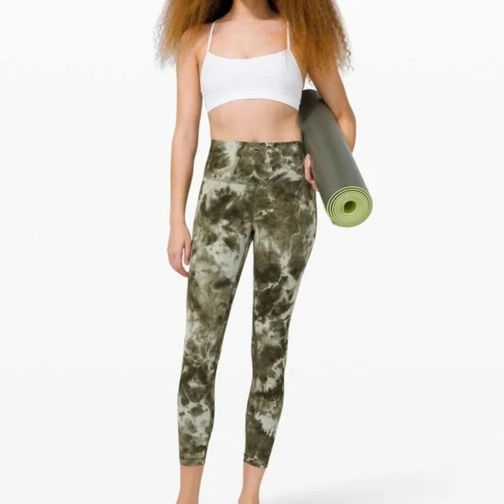 Lululemon align leggings *Tie Dye version size 10 gently used